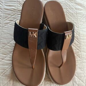 Michael Kors wedge sandals size 6